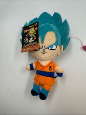 Dragonball Super Ssgss Goku Plush Toy 10 Inch